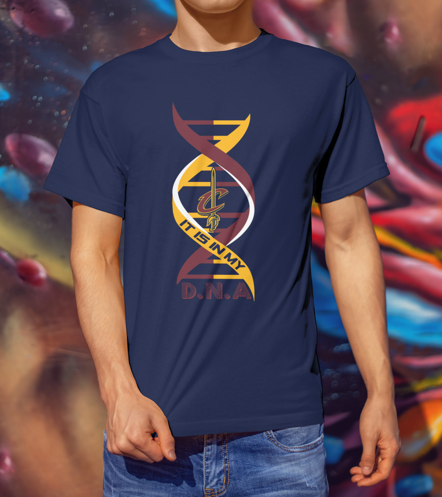Cleveland Cavaliers It Is In My DNA. T-Shirt