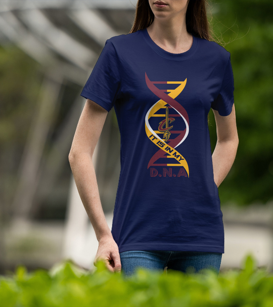Cleveland Cavaliers It Is In My DNA. T-Shirt