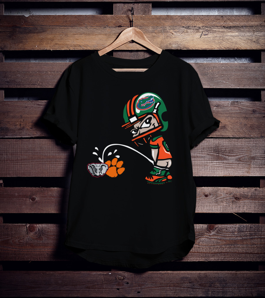 Florida Gators Rivalry Football Logo And Mascot Dispute T-Shirt