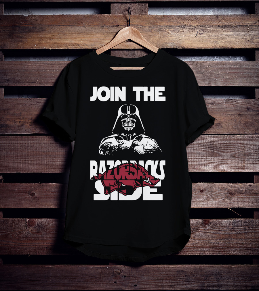Join The Razorbacks Side T-Shirt