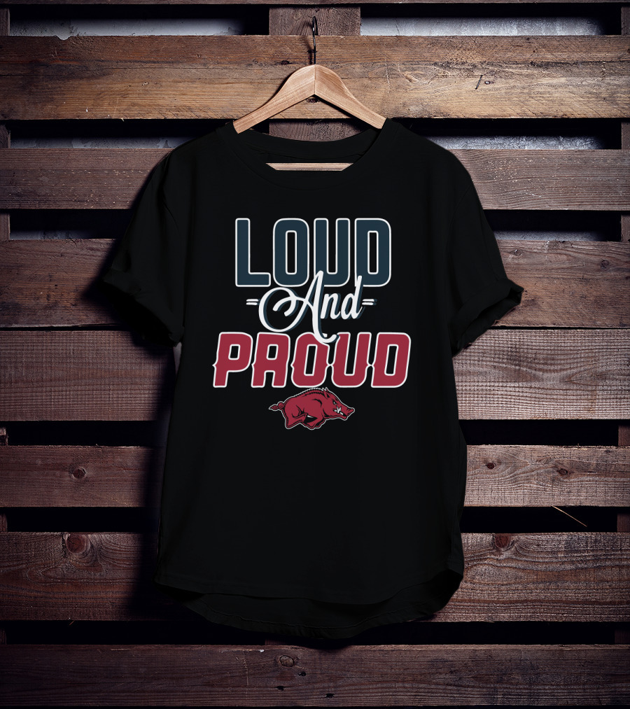 Arkansas Razorbacks Loud And Proud T-Shirt