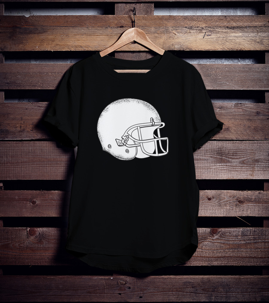 American Football Helmet T-Shirt