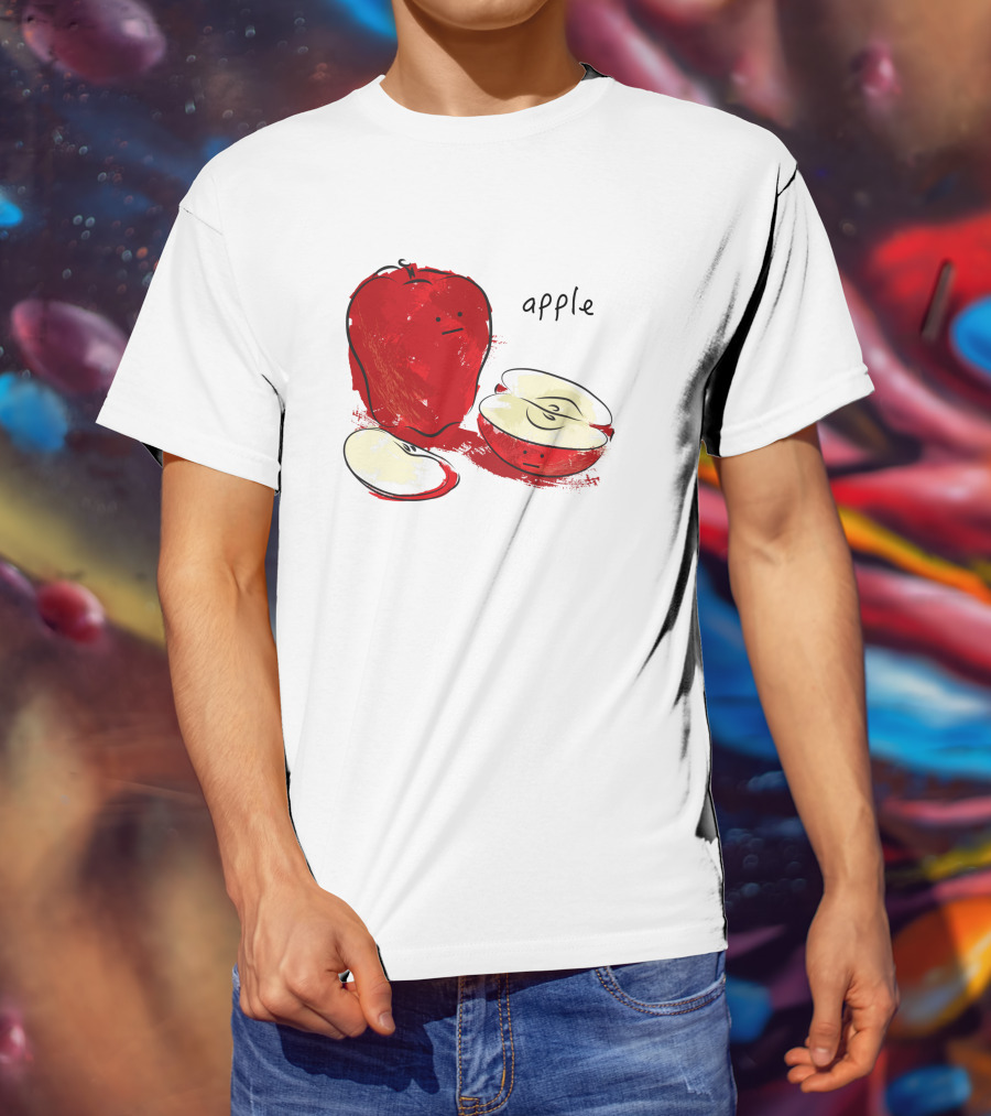 Apple Red Abstract 1373692 T-Shirt