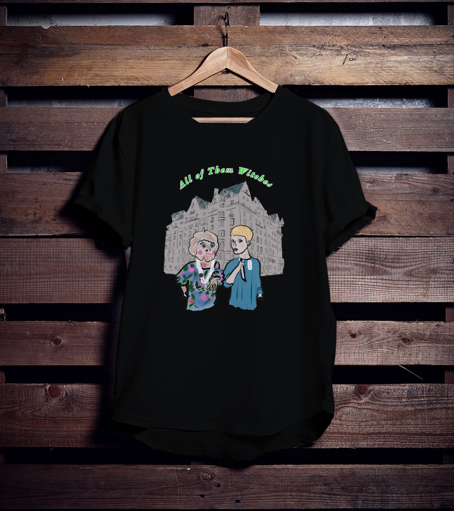 All Of Them Witches Apartment Building T-Shirt