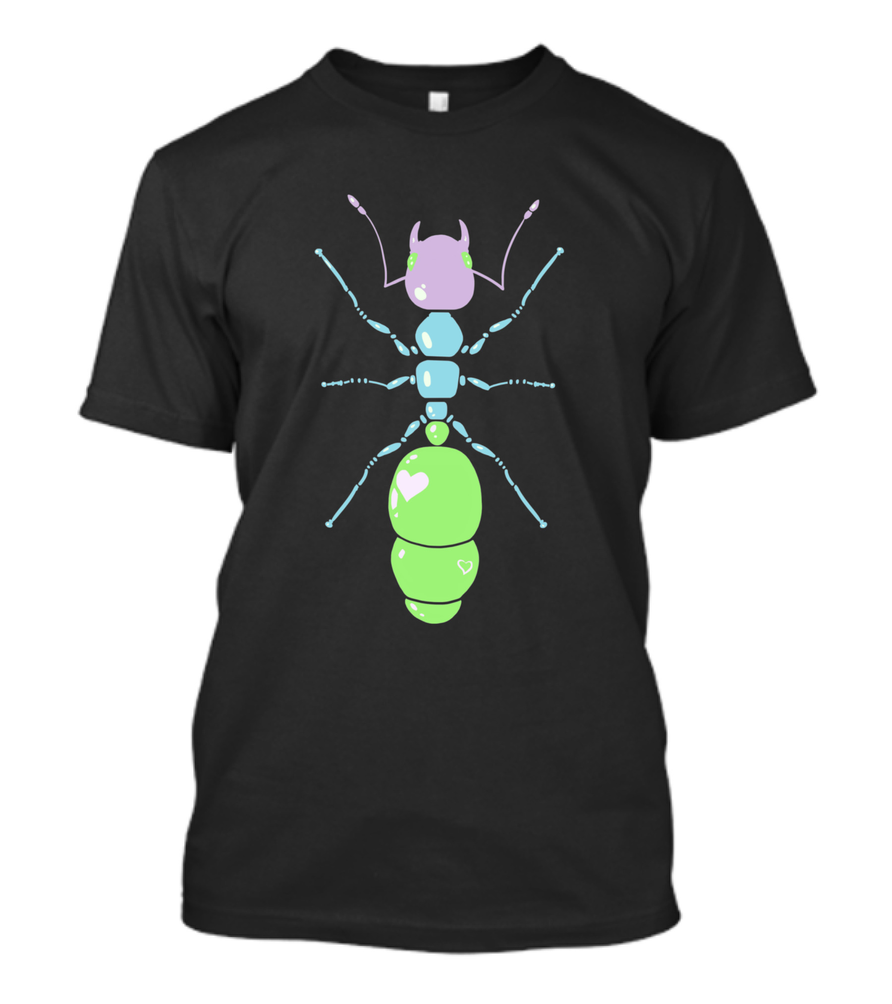 Ants 293453 Pastel Heart Accents T-Shirt