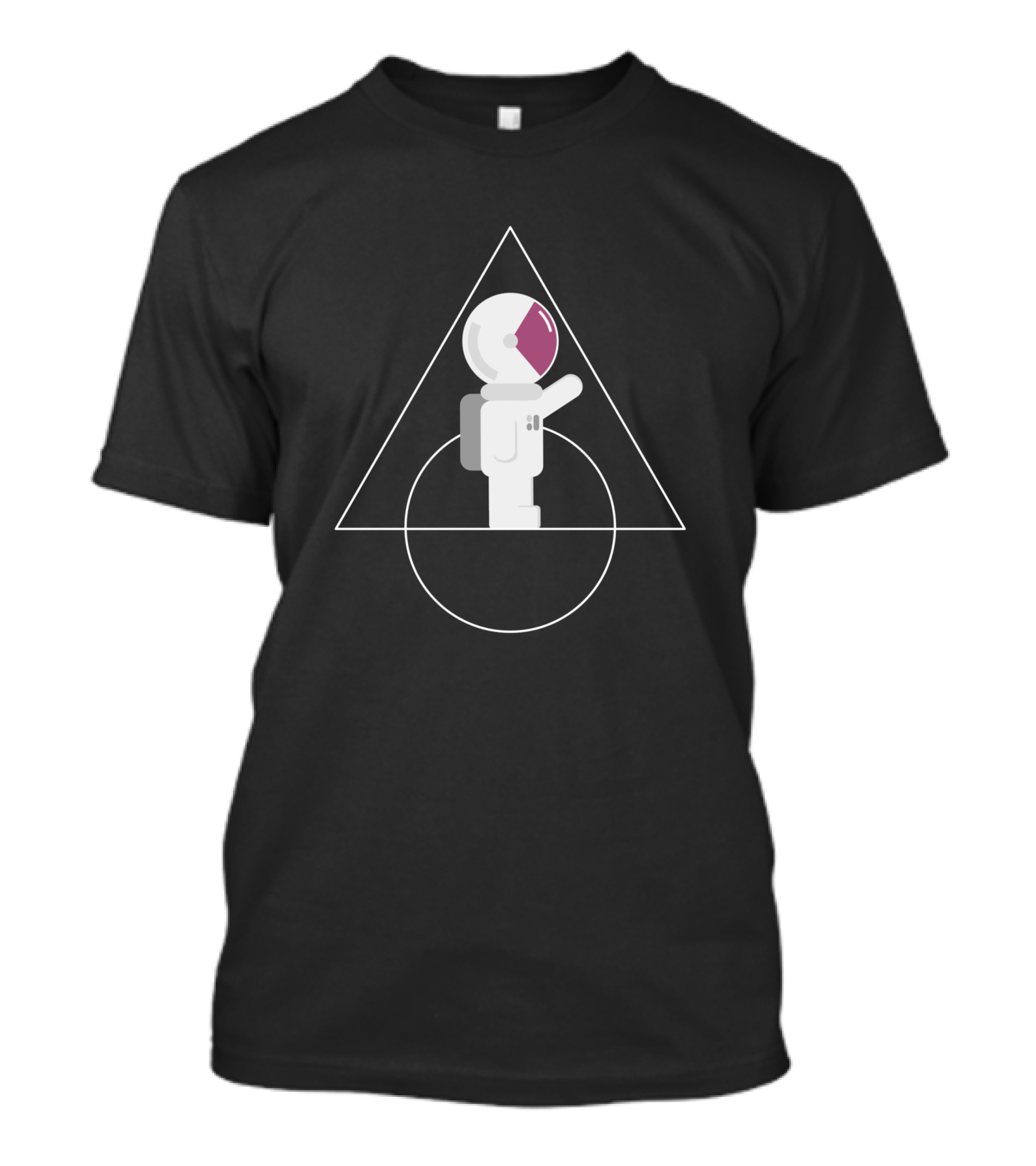 Astronaut 1449041 Geometric Space Exploration T-Shirt