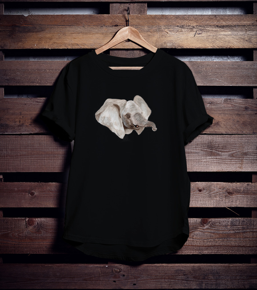Baby Elephant Face 442253 T-Shirt