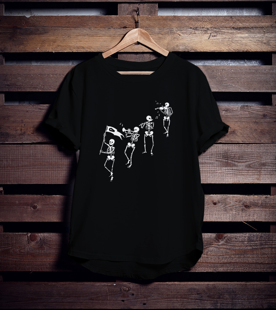 Bag O' Bones Boogie Skeleton Parade Music 1739405 T-Shirt