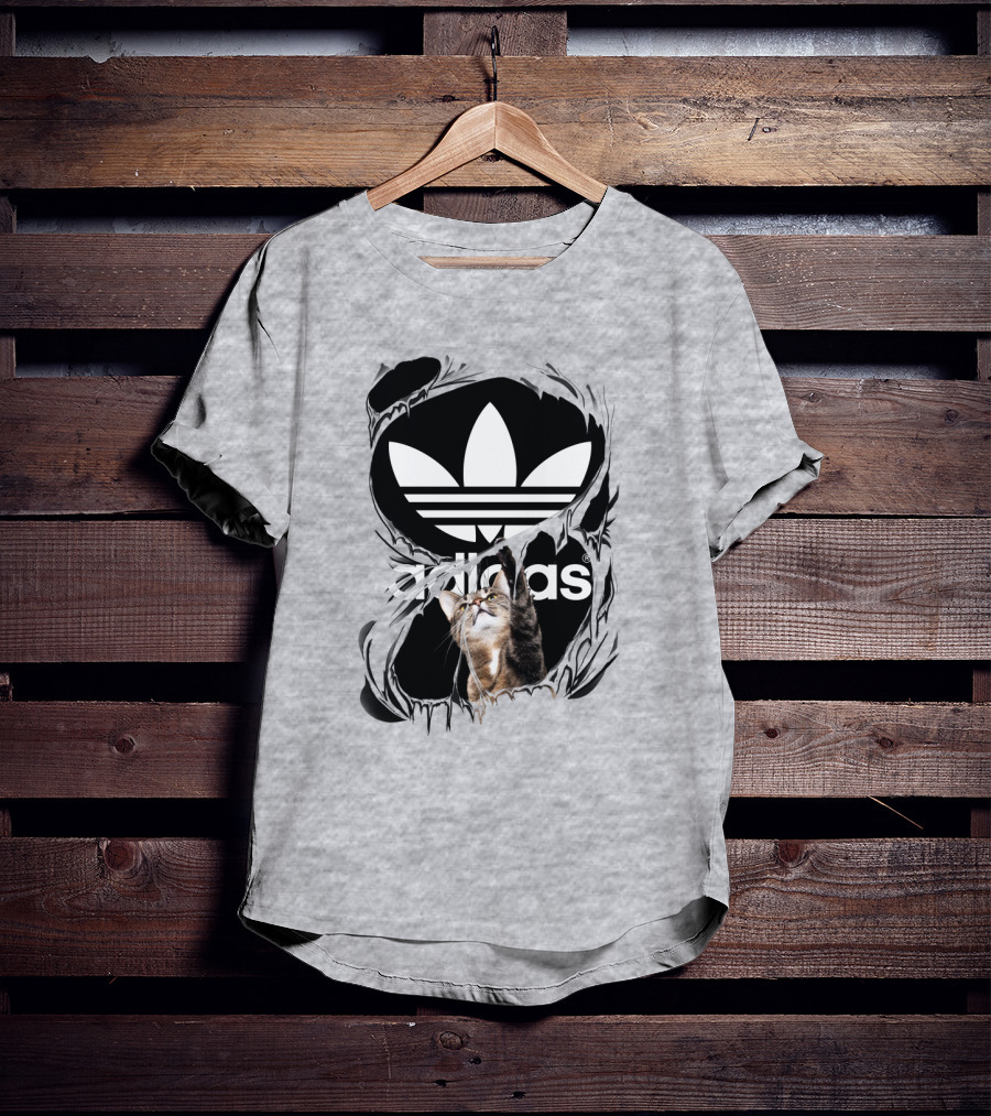 Trefoil Cat Scratch T-Shirt