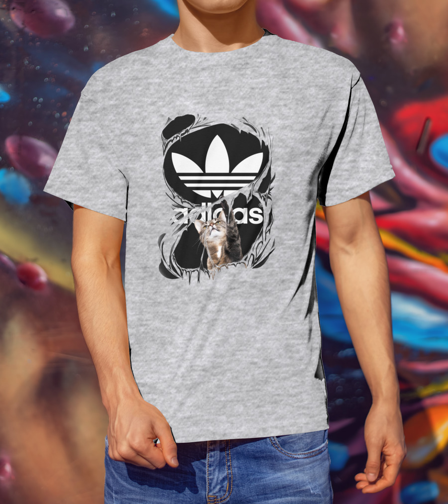 Trefoil Cat Scratch T-Shirt
