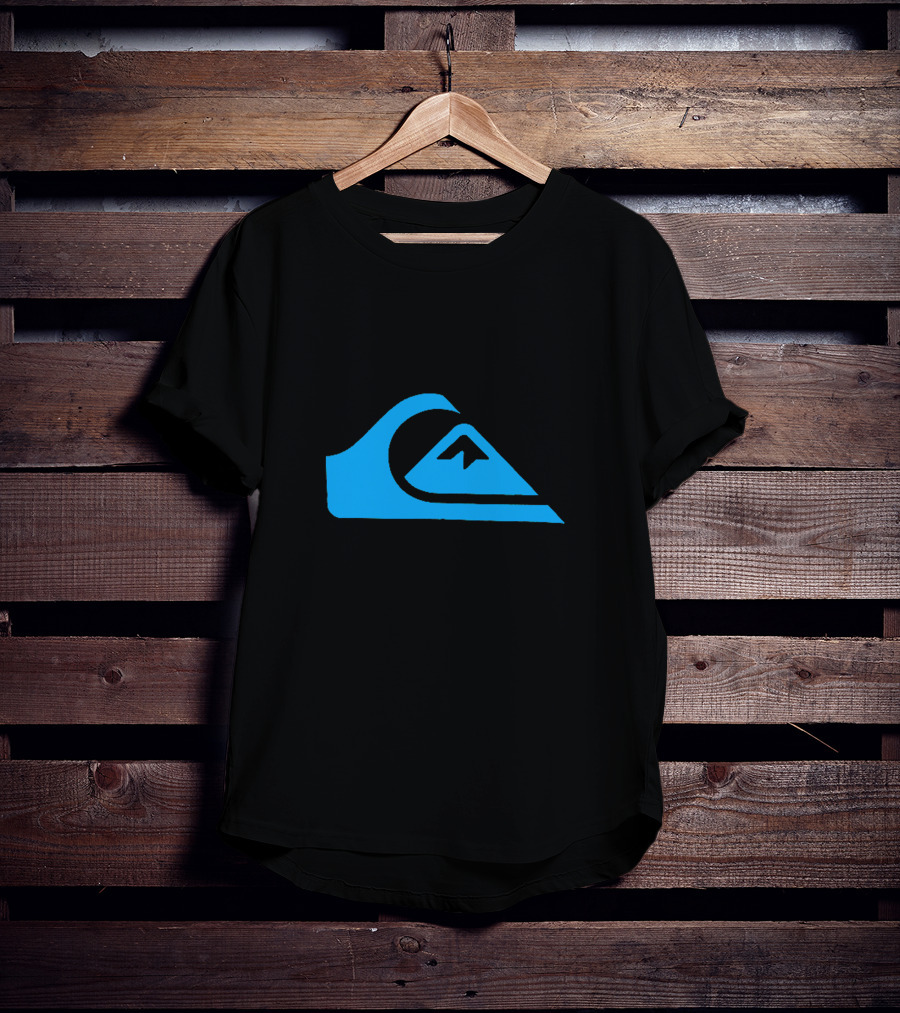 Quiksilver Men's Active Blue Wave Mountain T-Shirt