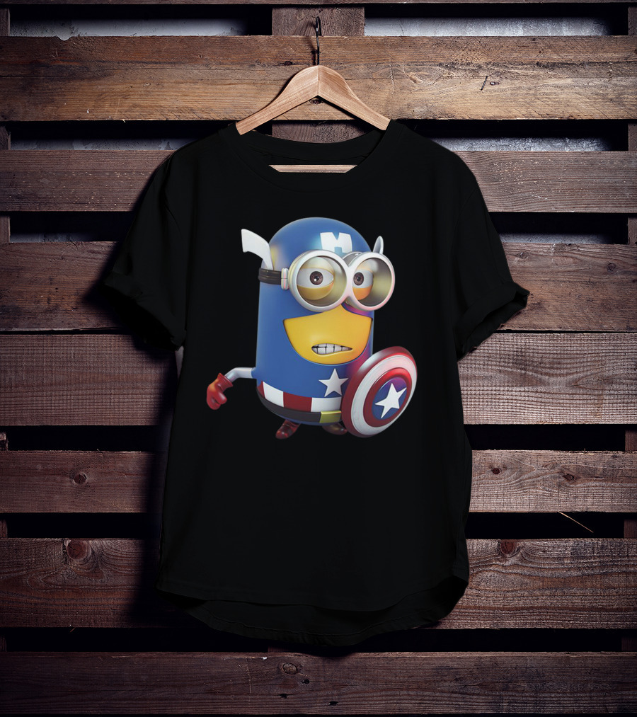 Minion Captain America T-Shirt