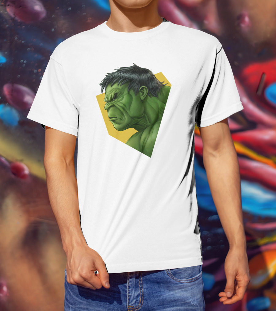 Hulk Avenger Green Muscle Hero T-Shirt