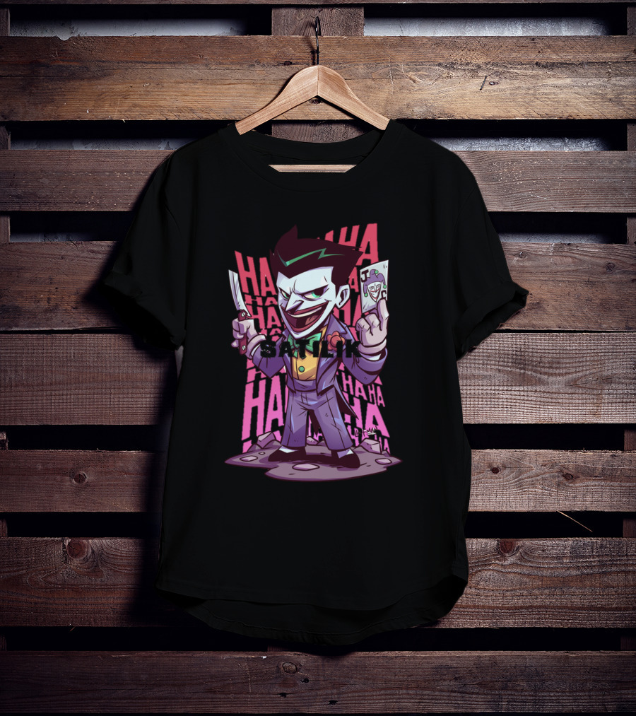 Joker Haha Jester Card Shtick T-Shirt