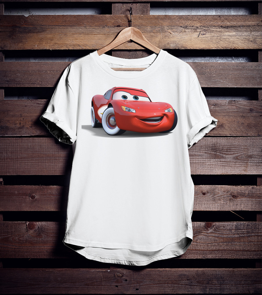 Lightning McQueen Pixar Cars Character T-Shirt