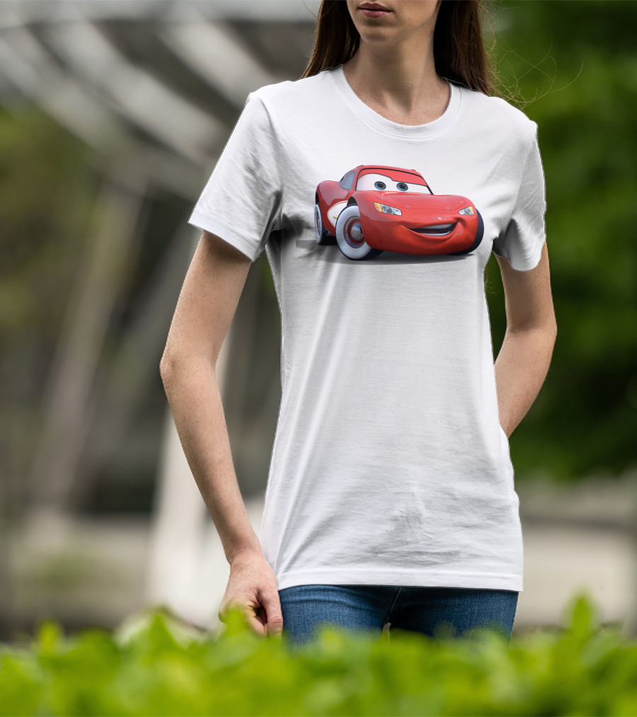 Lightning McQueen Pixar Cars Character T-Shirt