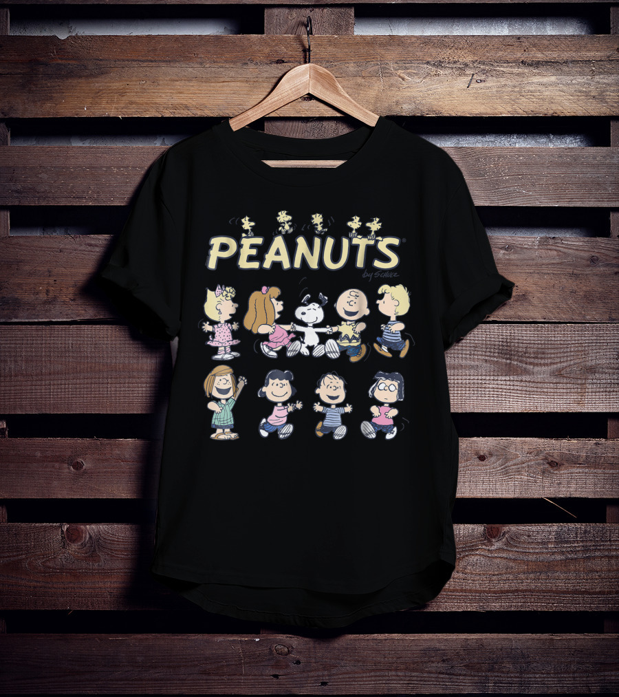Peanuts Snoopy And Friends By Schulz T-Shirt