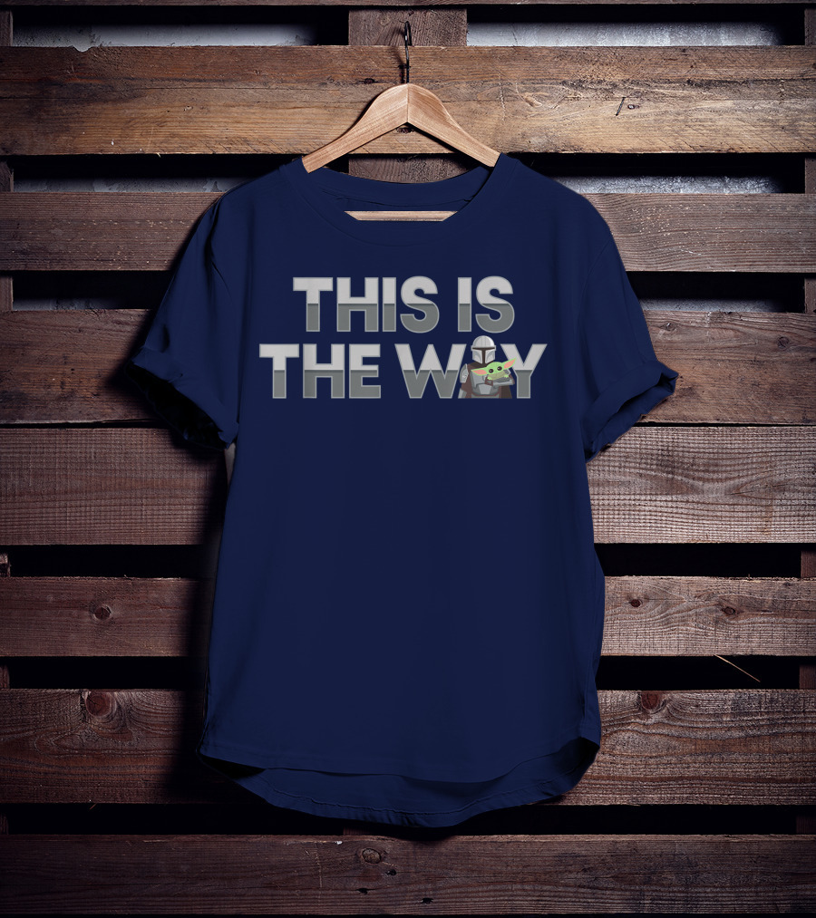 The Mandalorian Mando The Child This Is The Way Star Wars T-Shirt
