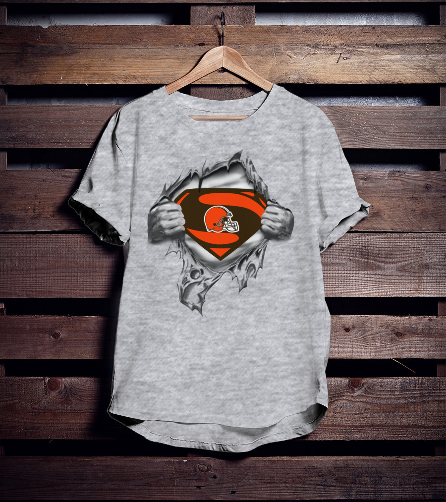 Cleveland Browns Superman Fusion T-Shirt