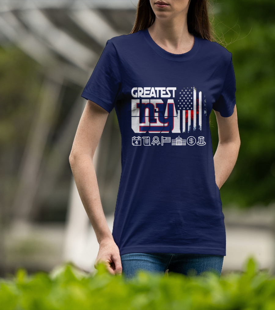 Greatest Ny American Icons And Symbols Collection T-Shirt