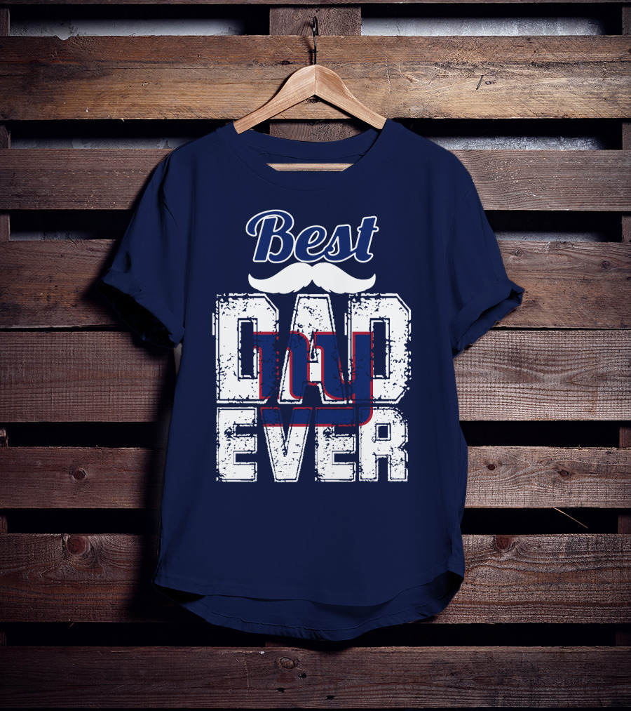 Best Dad Ever Giants T-Shirt