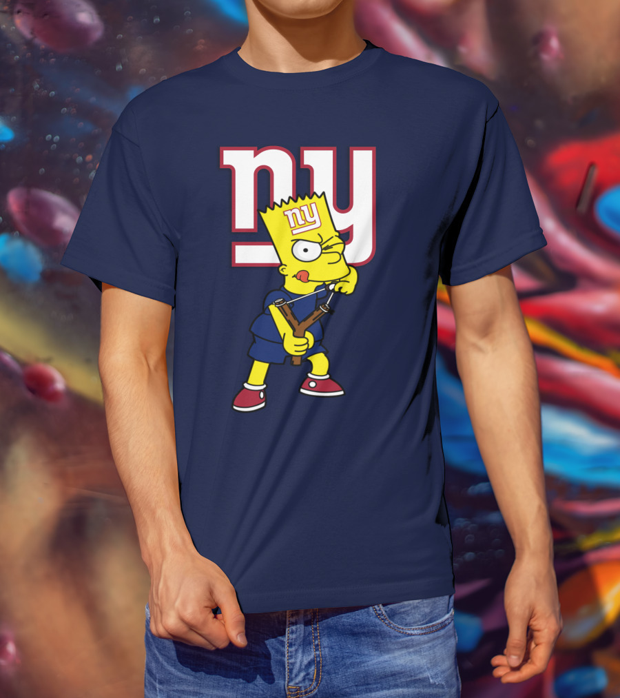 Ny Giants Bart Slingshot T-Shirt