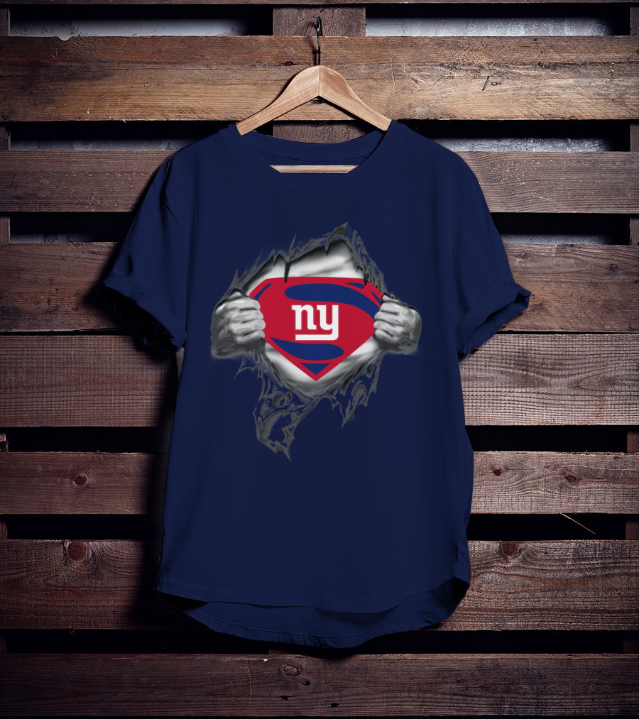 Superhero 'Ny Giants' Fan Power T-Shirt