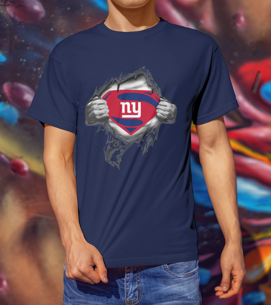 Superhero 'Ny Giants' Fan Power T-Shirt