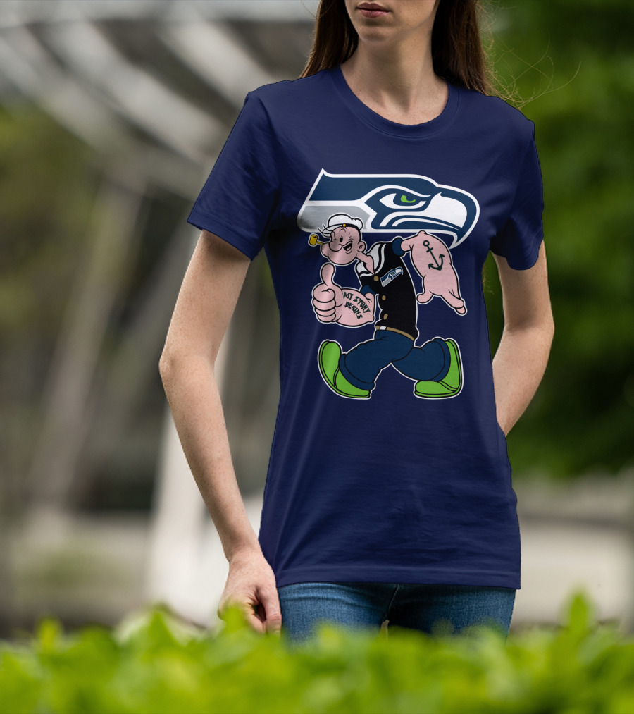 Seahawks Popeye My Jerry Bryant T-Shirt
