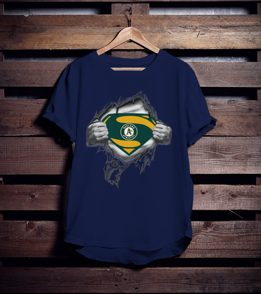Super Strength Oakland Athletics A's T-Shirt