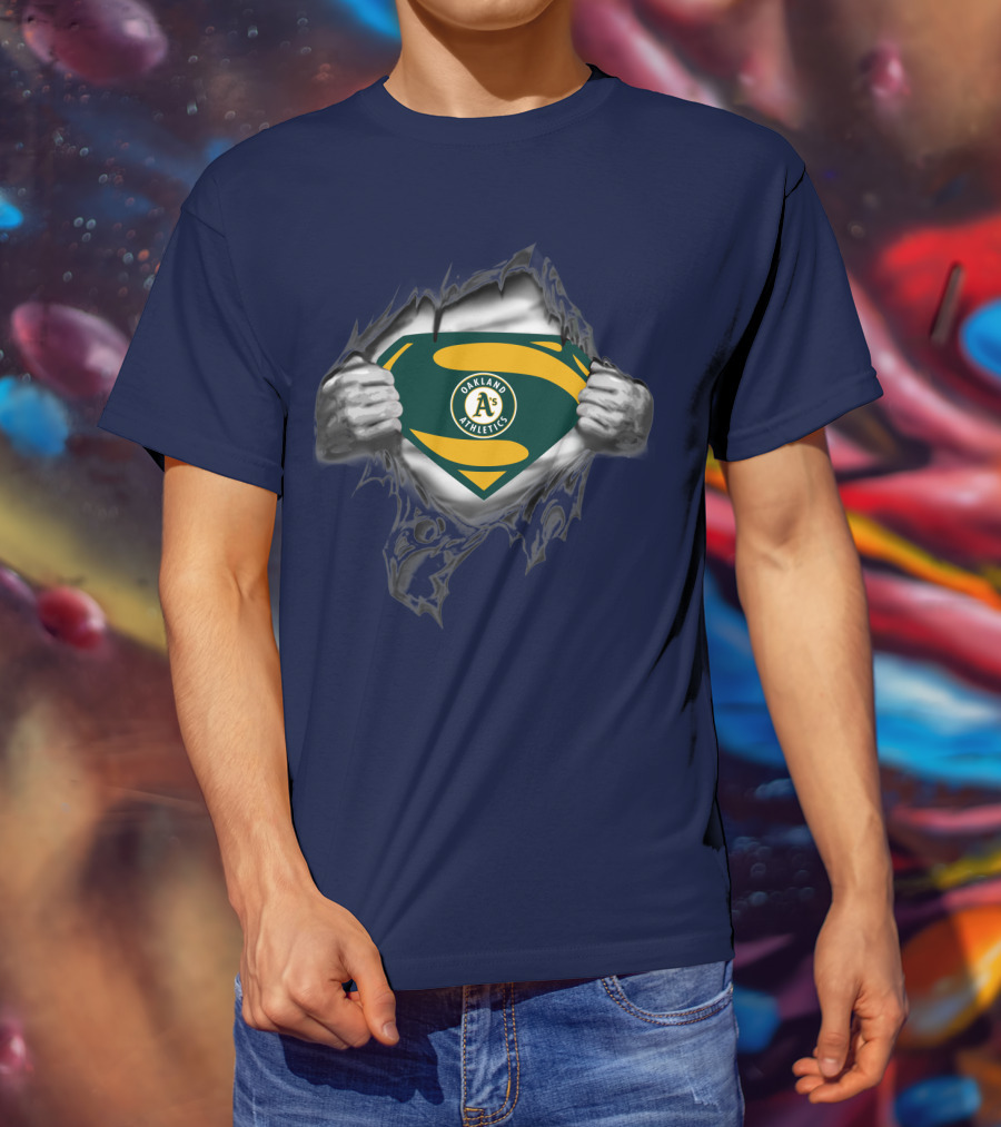 Super Strength Oakland Athletics A's T-Shirt