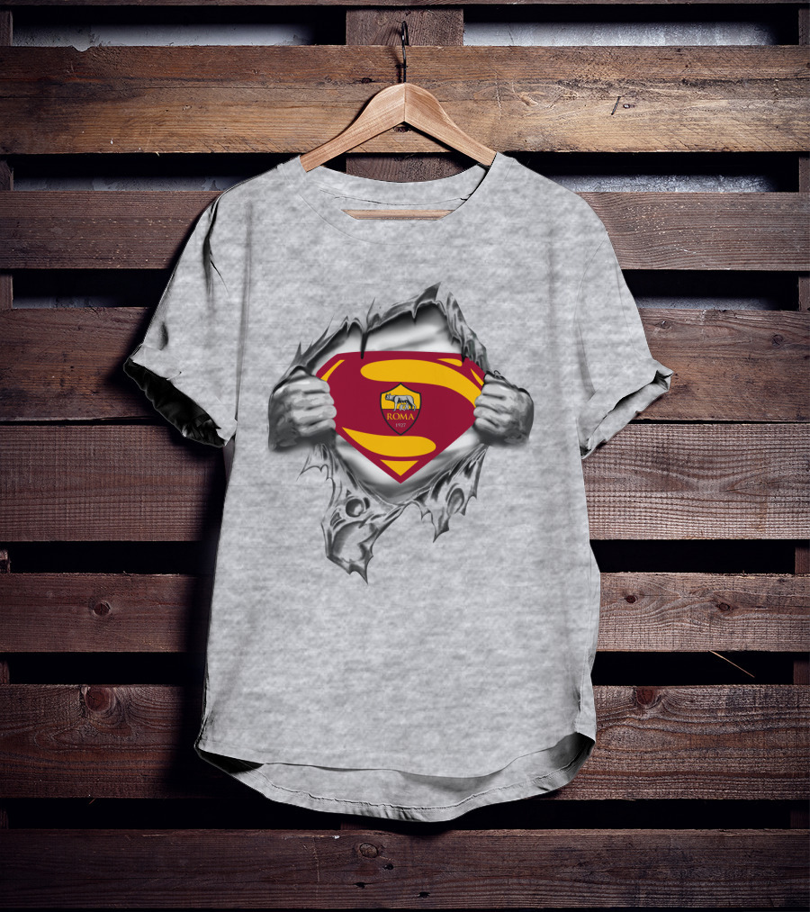 As Roma 1927 Superman Shield T-Shirt