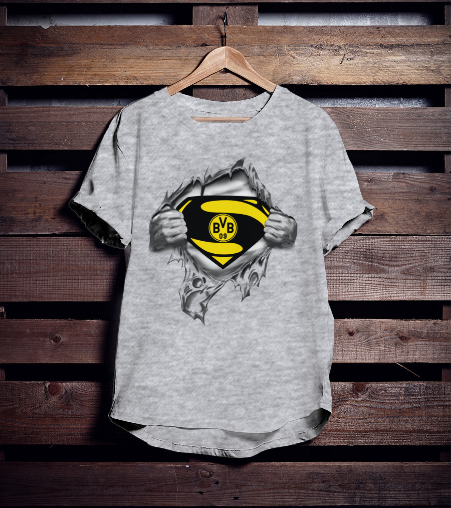 Bvb 09 Dortmund Super Logo Burst T-Shirt