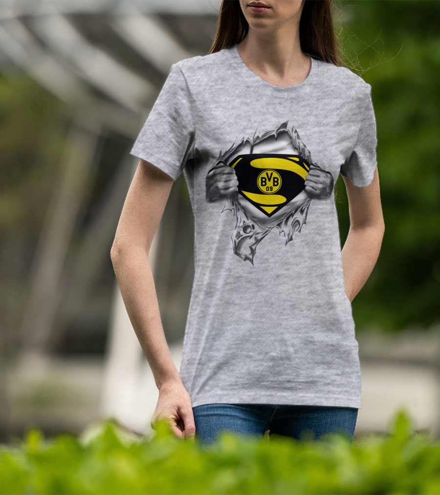 Bvb 09 Dortmund Super Logo Burst T-Shirt
