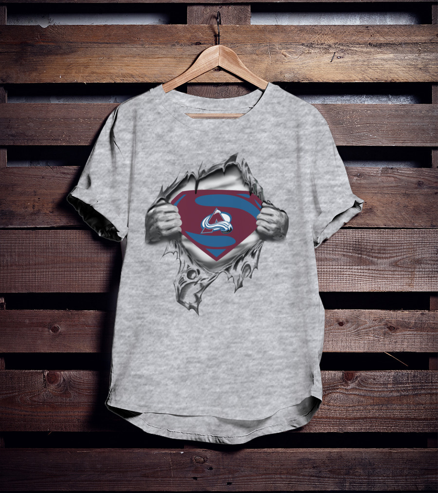 Colorado Avalanche Hidden Emblem Revealed By Peeling Back Layers T-Shirt