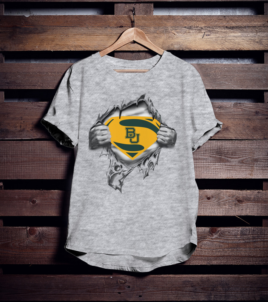 Bu Baylor Bears Super Logo Unveiled T-Shirt