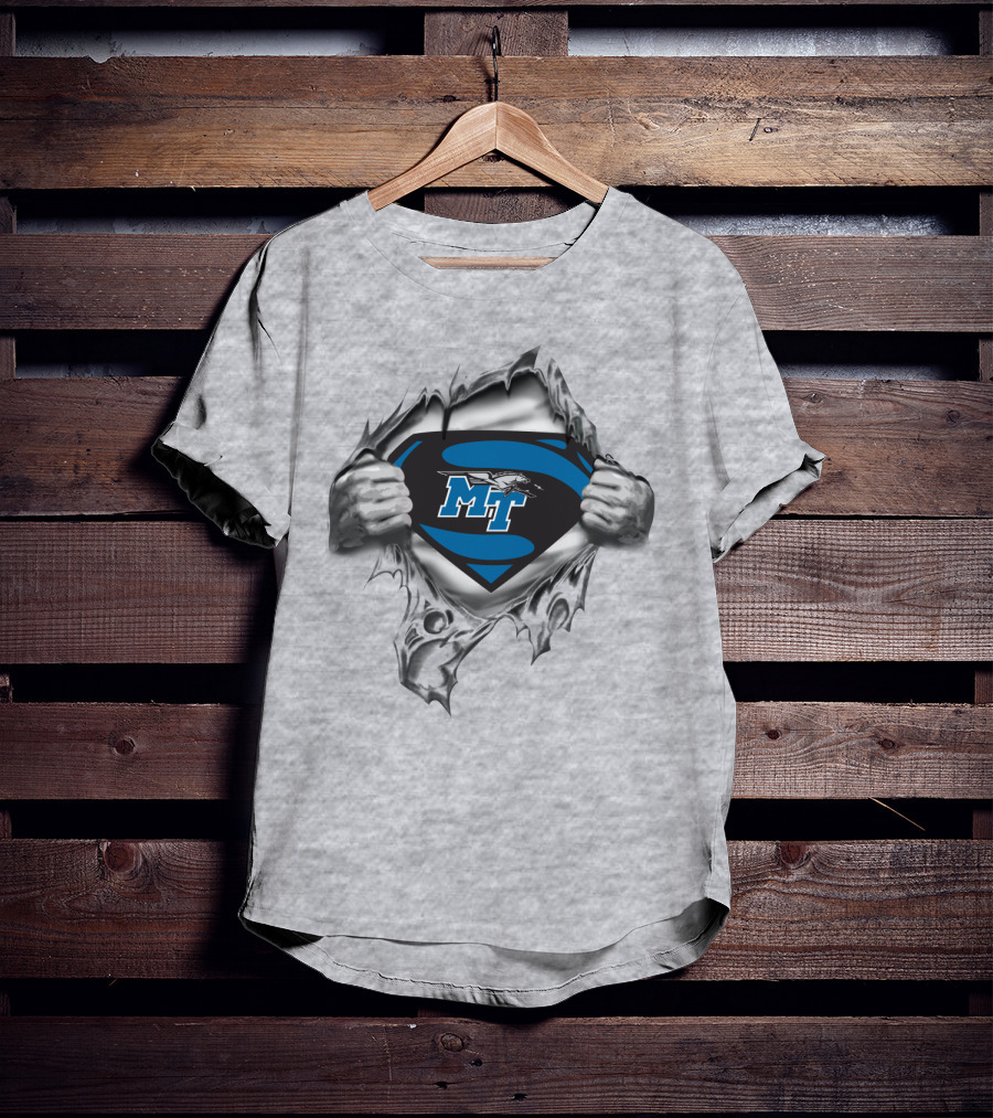 Mt Blue Raiders Superman Logo T-Shirt