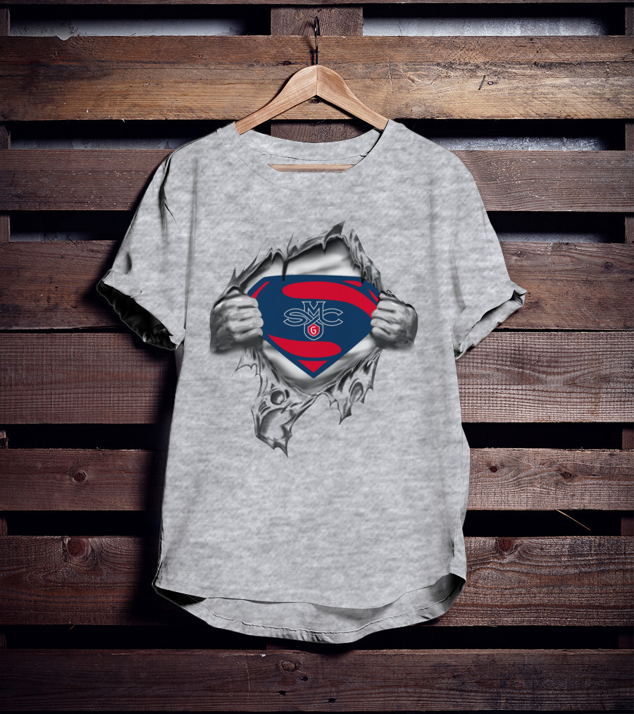 Saint Mary Gaels Smc Superman T-Shirt