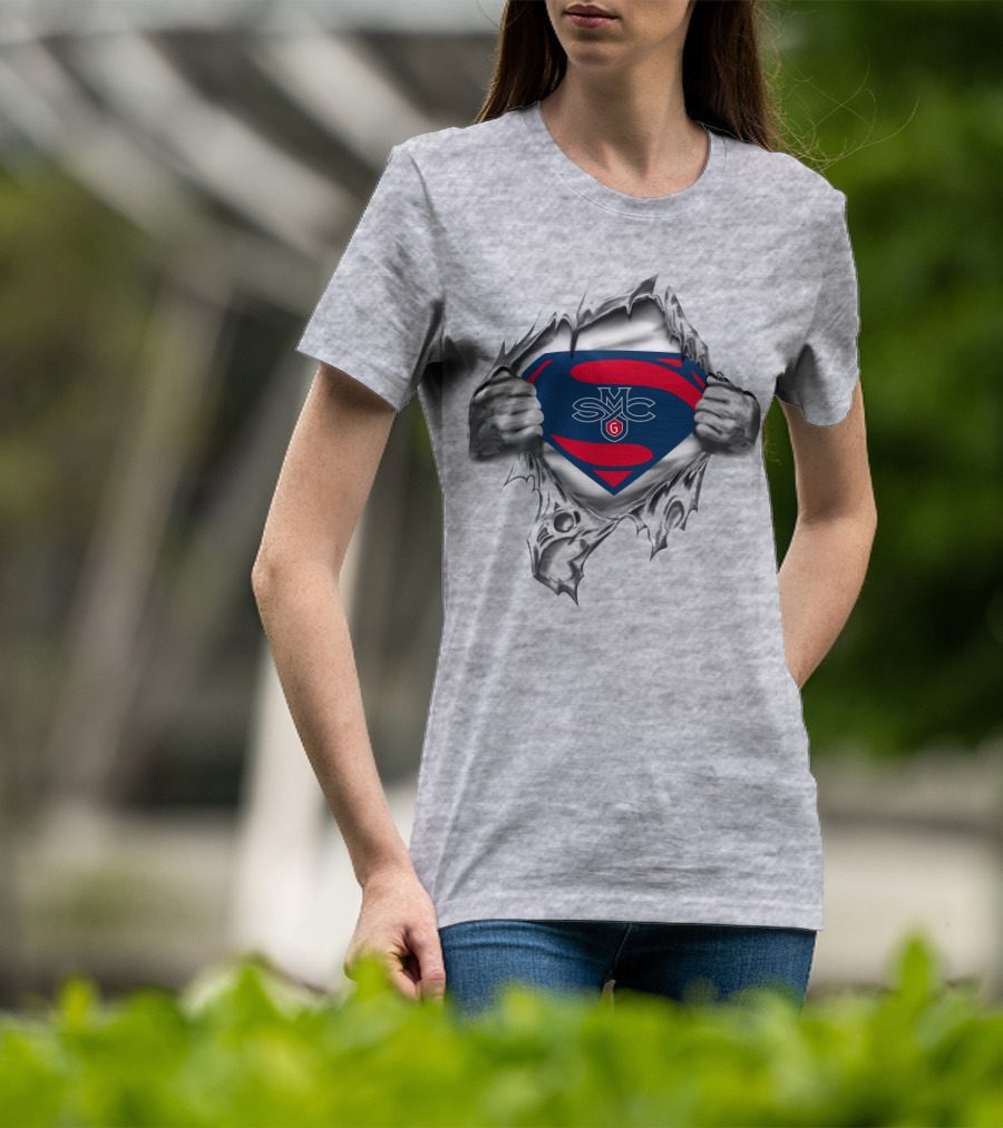 Saint Mary Gaels Smc Superman T-Shirt