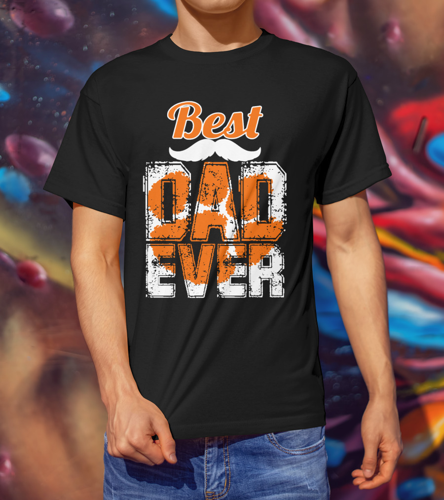 Best Dad Ever Clemson Tigers T-Shirt