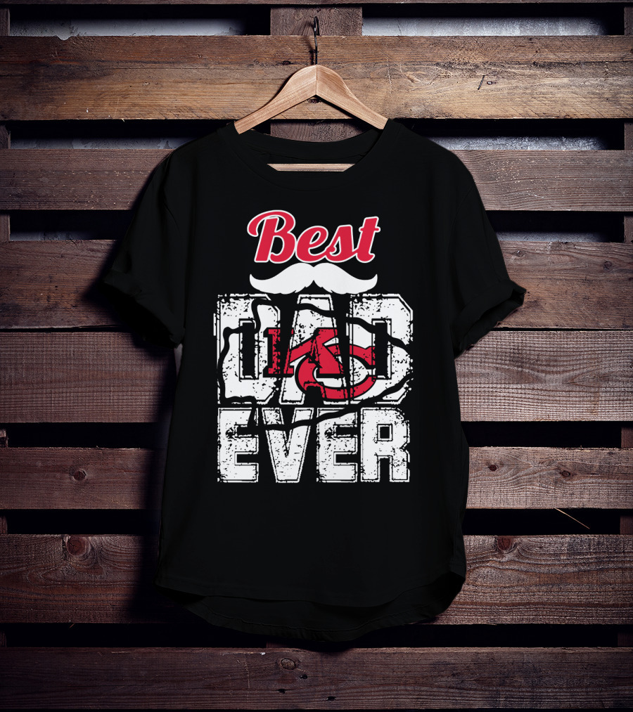 Best Dad Ever Chiefs T-Shirt