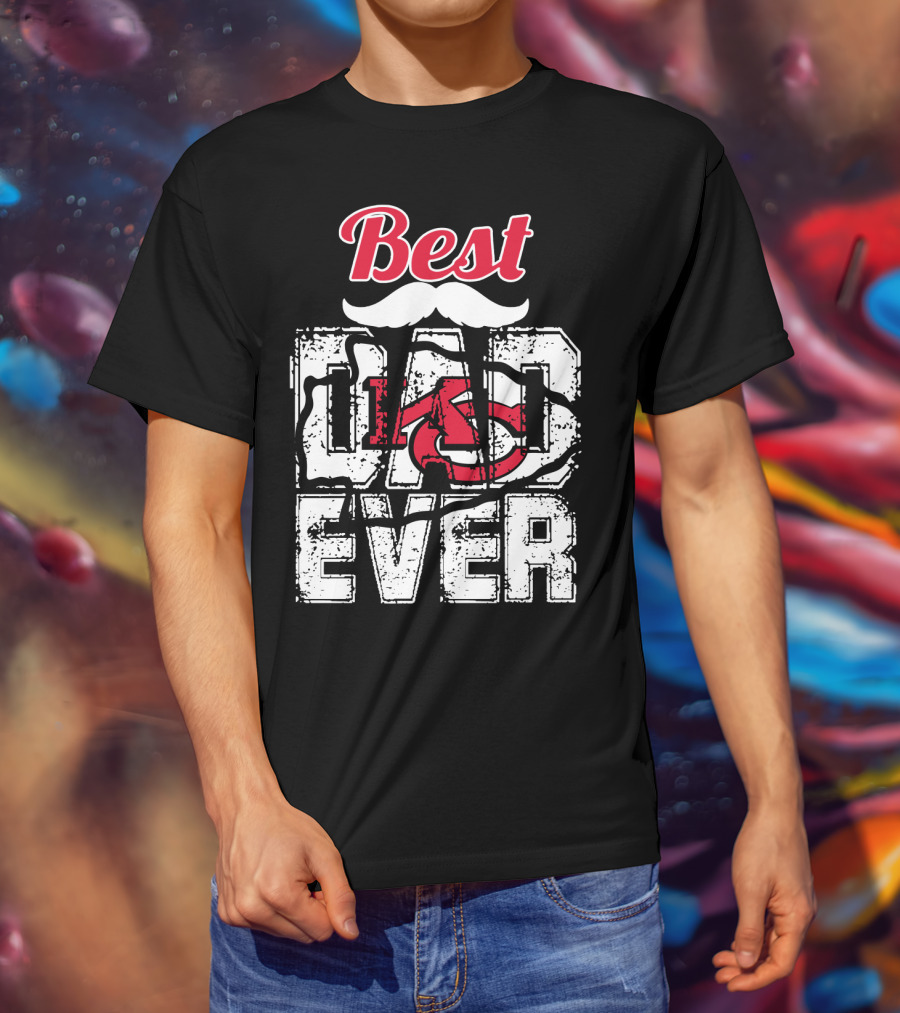 Best Dad Ever Chiefs T-Shirt