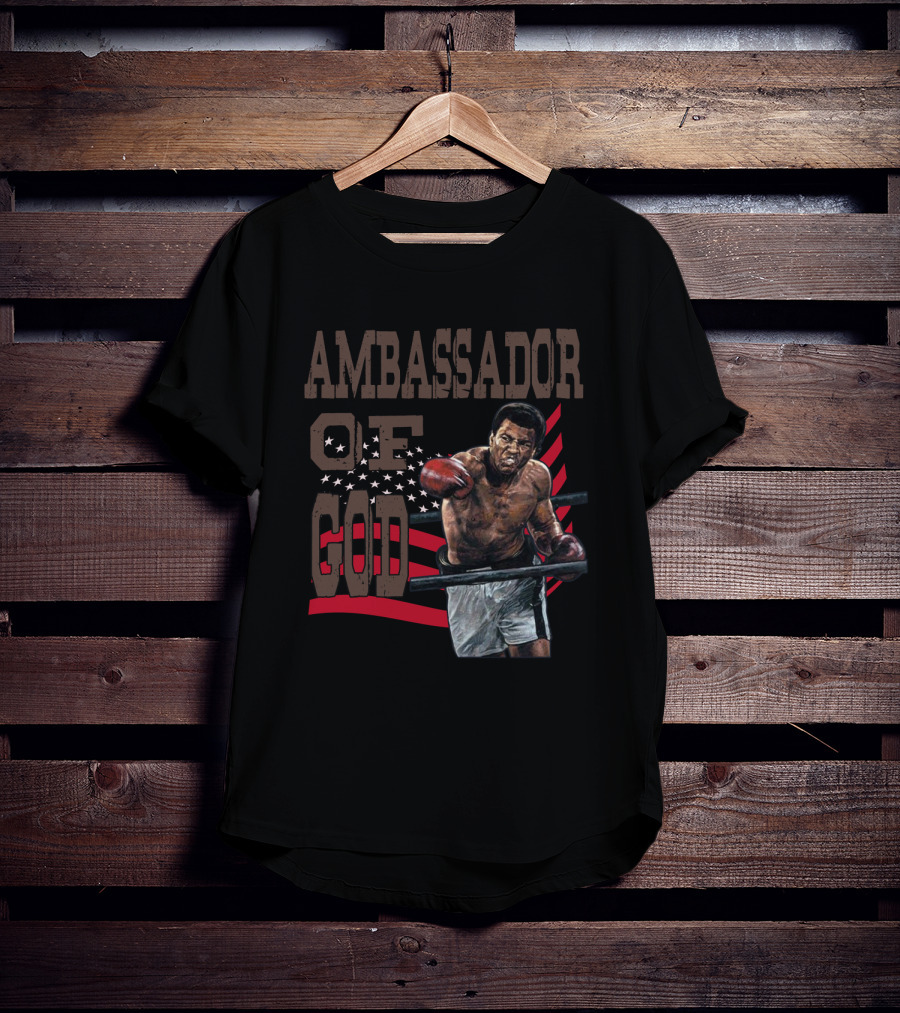 Ambassador Of God Muhammad Ali Boxing Legend T-Shirt