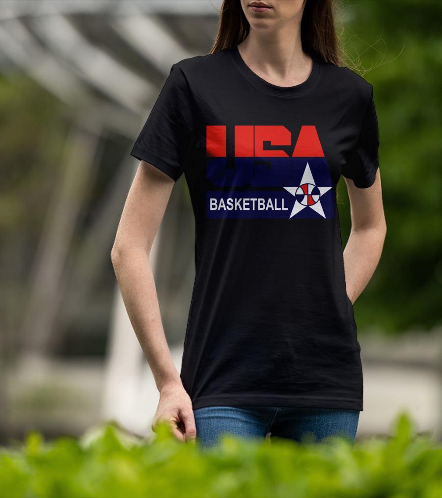 Usa Basketball Star Icon T-Shirt