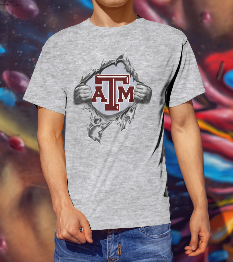 Texas A&M Aggies Atm Tearaway T-Shirt