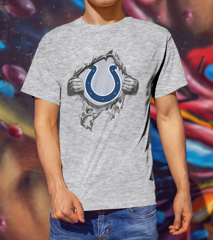 Indianapolis Colts Horseshoe Tearaway T-Shirt