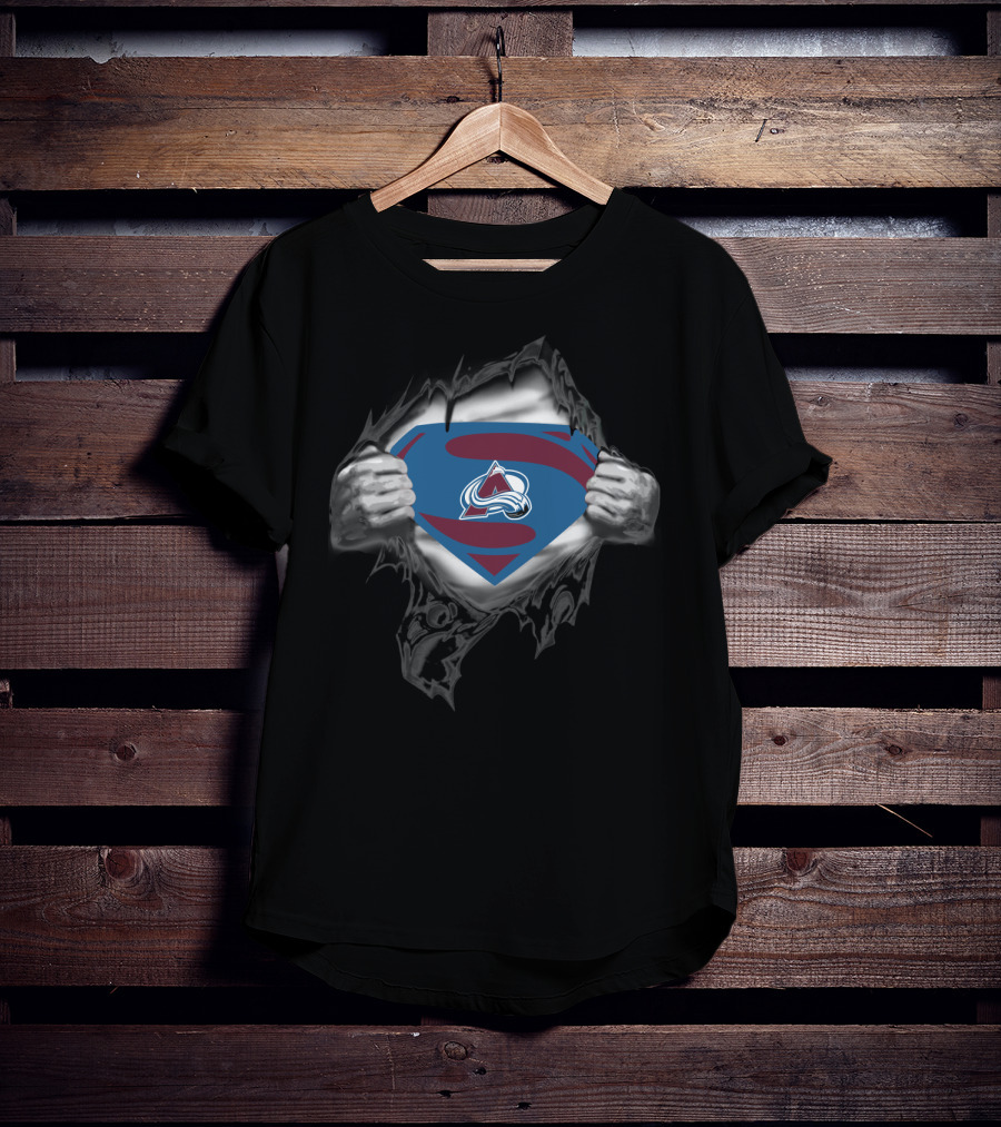 Colorado Avalanche Superhero T-Shirt