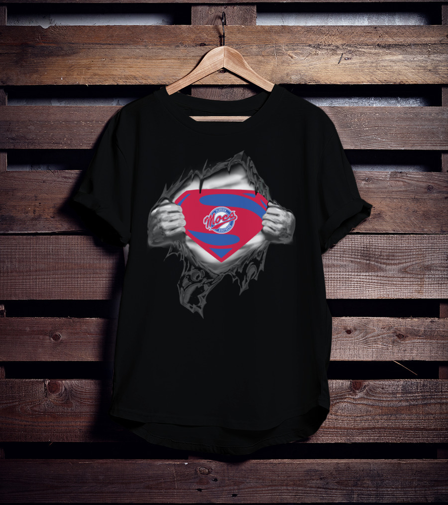 Super Mocs Florida Southern Moccasins Logo 210 Hero Style T-Shirt