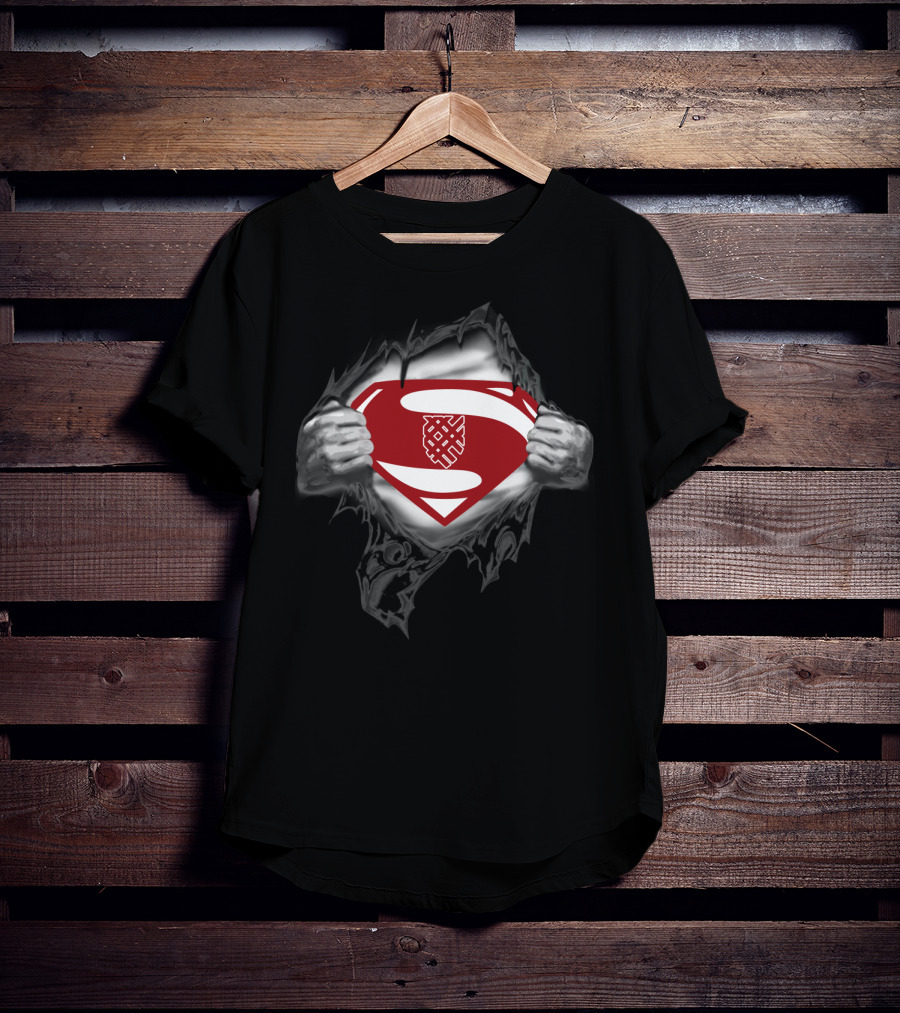 Macalester Shield Emblem Superhero Symbol T-Shirt