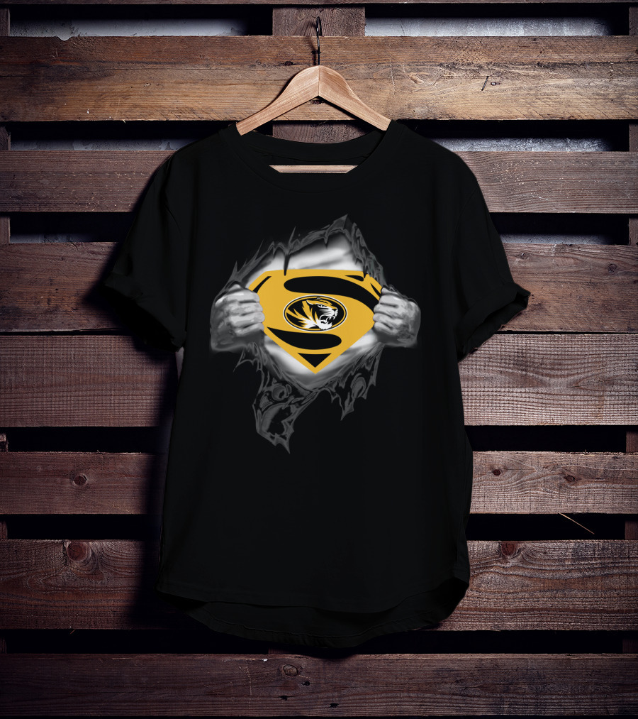 Missouri Tigers Logo Superhero T-Shirt